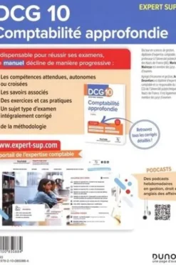 Comptabilité approfondie DCG 10. Manuel, Edition 2023-2024, Marie-Pierre Mairesse