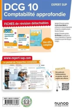Comptabilité approfondie DCG 10. 48 fiches de révision, Edition 2025, Lucrèce Ganet-Mattei
