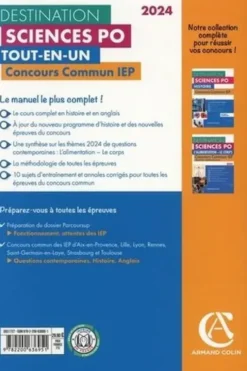 Concours commun IEP. Tout-en-un, Edition 2024, Dimitri Delarue
