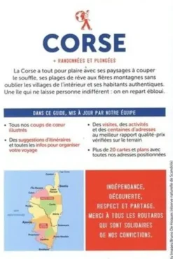Corse. + Randonnées et plongées, Edition 2021-2022, Le Routard
