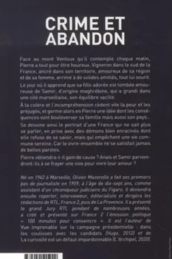 Crime et abandon, Olivier Mazerolle