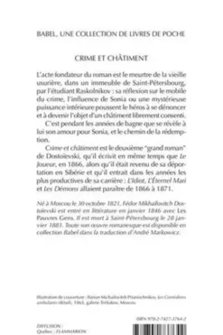 Crime et Châtiment. Volume 1, Fédor Dostoïevski