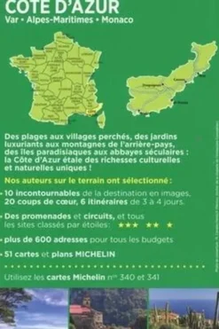 Côte-d'Azur. Var, Alpes-Maritimes, Monaco, Edition 2020, Michelin