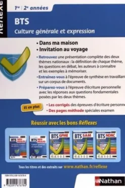 Culture générale et expression. BTS 1re et 2e années, Edition 2022-2023, Christel Pommier-Morand