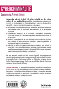 Cybercriminalité. Comprendre, prévenir, réagir, Solange Ghernaouti