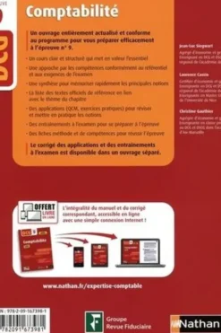 DCG 9 Comptabilité. Manuel et applications, 2e édition actualisée, Jean-Luc Siegwart