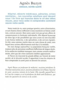 Demain, notre santé, Agnès Buzyn