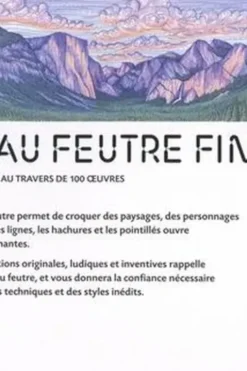 Dessin au feutre fin. Secrets et astuces décryptés au travers de 100 oeuvres, Liam Carver