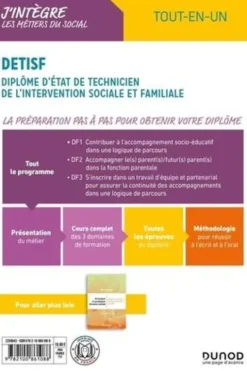 DETISF Diplôme d'état de technicien de l'intervention sociale et familiale. Tout-en-un, Daniela Levy