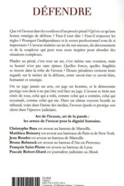 Défendre, Christophe Bass
