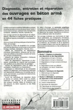 Diagnostic, entretien et réparation des ouvrages en béton armé en 44 fiches pratiques, Mehrez Khemakhem