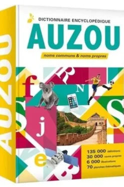 Dictionnaire encyclopédique Auzou. Noms communs & noms propres, Edition 2020