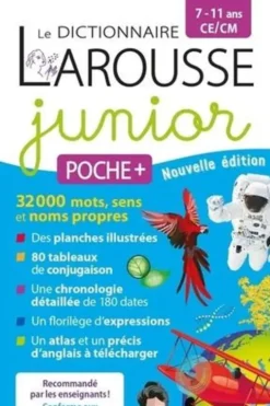 Dictionnaire Larousse junior poche plus CE/CM