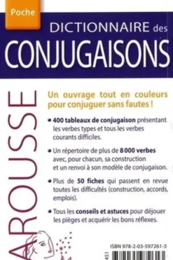 Dictionnaire Larousse poche des conjugaisons