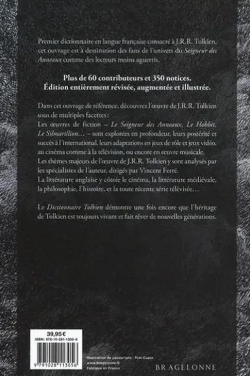 Dictionnaire Tolkien. 3e édition revue et augmentée, Vincent Ferré