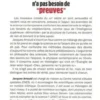 Dieu n'a pas besoin de "preuves", Jacques Arnould