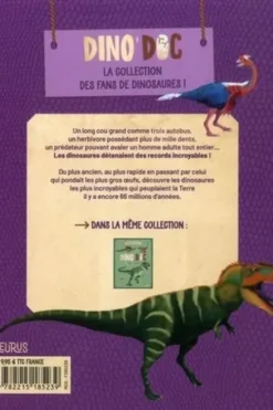 Dinosaures de tous les records, Romain Amiot