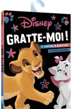 Disney. Avec 5 cartes à gratter, 1 stylet en bois