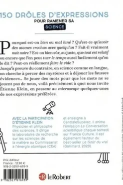 150 Drôles d'expressions pour ramener sa science, Etienne Klein