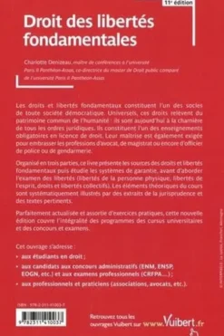 Droit des libertés fondamentales. Tout le cours et des conseils méthodologiques, à jour des dernières réformes, Edition 2022-2023, Charlotte Denizeau