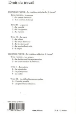 Droit du travail. 4e édition actualisée, Pascal Lokiec