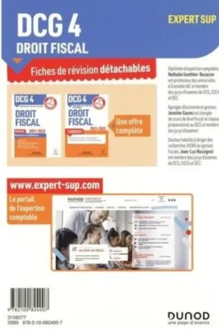 Droit fiscal DCG 4. Fiches de révision, Edition 2021-2022, Nathalie Gonthier-Besacier