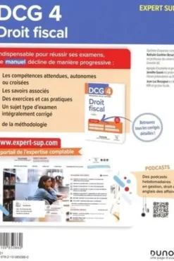 Droit fiscal DCG 4. Manuel, Edition 2023-2024, Nathalie Gonthier-Besacier