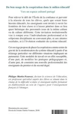 Du bon usage de la coopération dans le milieu éducatif. Vers un espace culturel partagé, Philippe Martin-Noureux