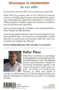Développer la concentration de son ado, Didier Pleux
