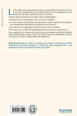 Econométrie. 12e édition, Régis Bourbonnais
