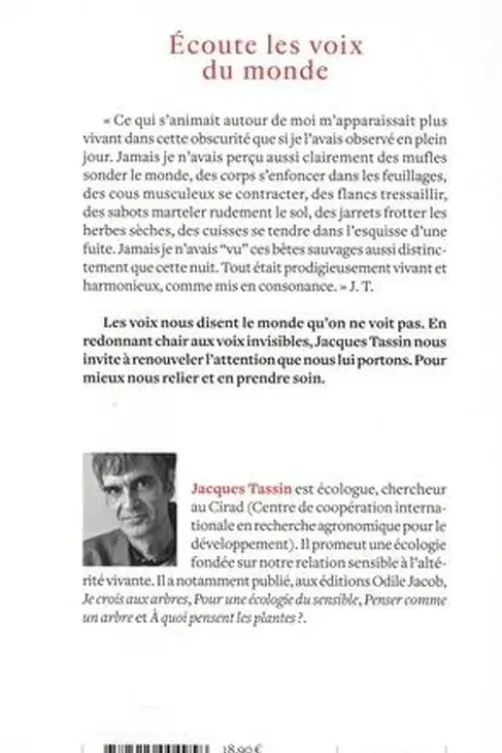 Ecouter les voix du monde, Jacques Tassin