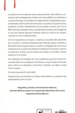 El Clan. Edition en espagnol, Carmen Mola