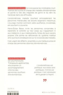 Endométriose : reprendre le pouvoir, Marie-Eloïse Basso