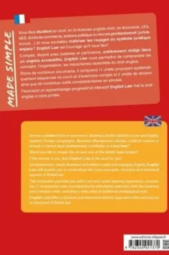 English Law Made Simple. Le droit anglais facile, 2e édition, Edition en anglais, Jean-Eric Branaa