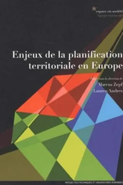 Enjeux de la planification territoriale en Europe, Marcus Zepf