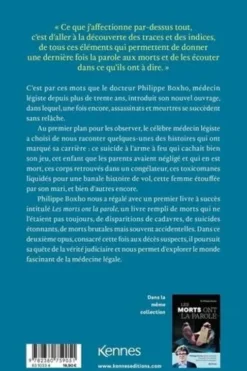 Entretien avec un cadavre. Un médecin légiste fait parler les morts, Philippe Boxho