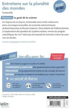 Entretiens sur la pluralité des mondes, Bernard Le Bouyer de Fontenelle