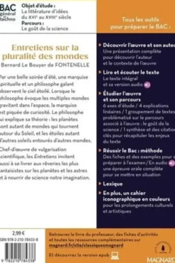 Entretiens sur la pluralité des mondes, Bernard Le Bouyer de Fontenelle