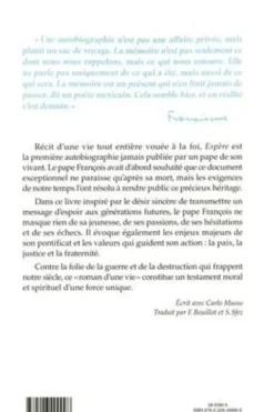 Espère. L'autobiographie, Pape François