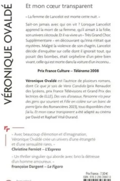 Et mon coeur transparent, Véronique Ovaldé