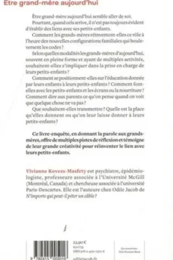 Etre grand-mère aujourd'hui, Vivianne Kovess-Masfety