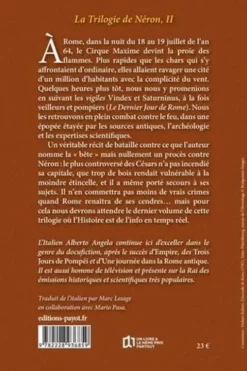 Et Rome s'embrasa. Neuf jours en enfer dans la cité de Néron, Alberto Angela