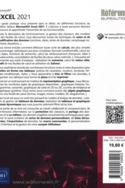 Excel 2021, Editions ENI