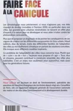 Faire face à la canicule. Adapter les villes aux enjeux climatiques, Maud Lelièvre