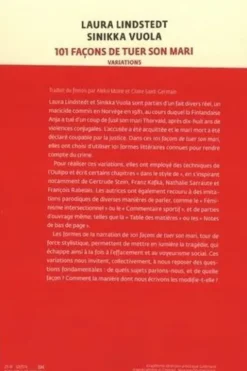 101 façons de tuer son mari. Variations, Sinikka Vuola