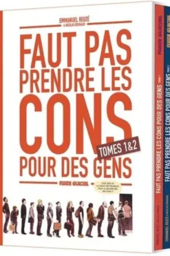 Faut pas prendre les cons pour des gens: Coffret en 2 volumes. Tomes 1 et 2, Emmanuel Reuzé