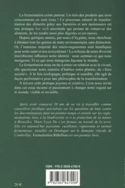 Fermentation rébellion. Petite philosophie de la fermentation, Thien Uyen Do