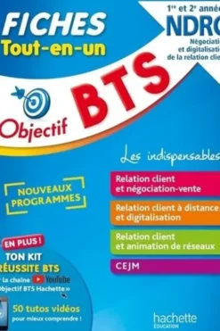 Fiches Tout-en-un BTS NDRC 1re et 2e année. Edition 2021, Hervé Kéradec
