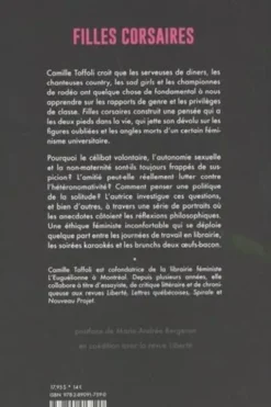 Filles corsaires. Ecrits sur l'amour, les luttes sociales et le karaoké, Camille Toffoli