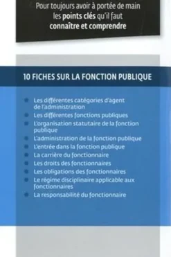 Fonction publique. Maîtrisez la fonction publique, de l'entrée à la gestion de carrière, 9e édition, Jean-Claude Zarka